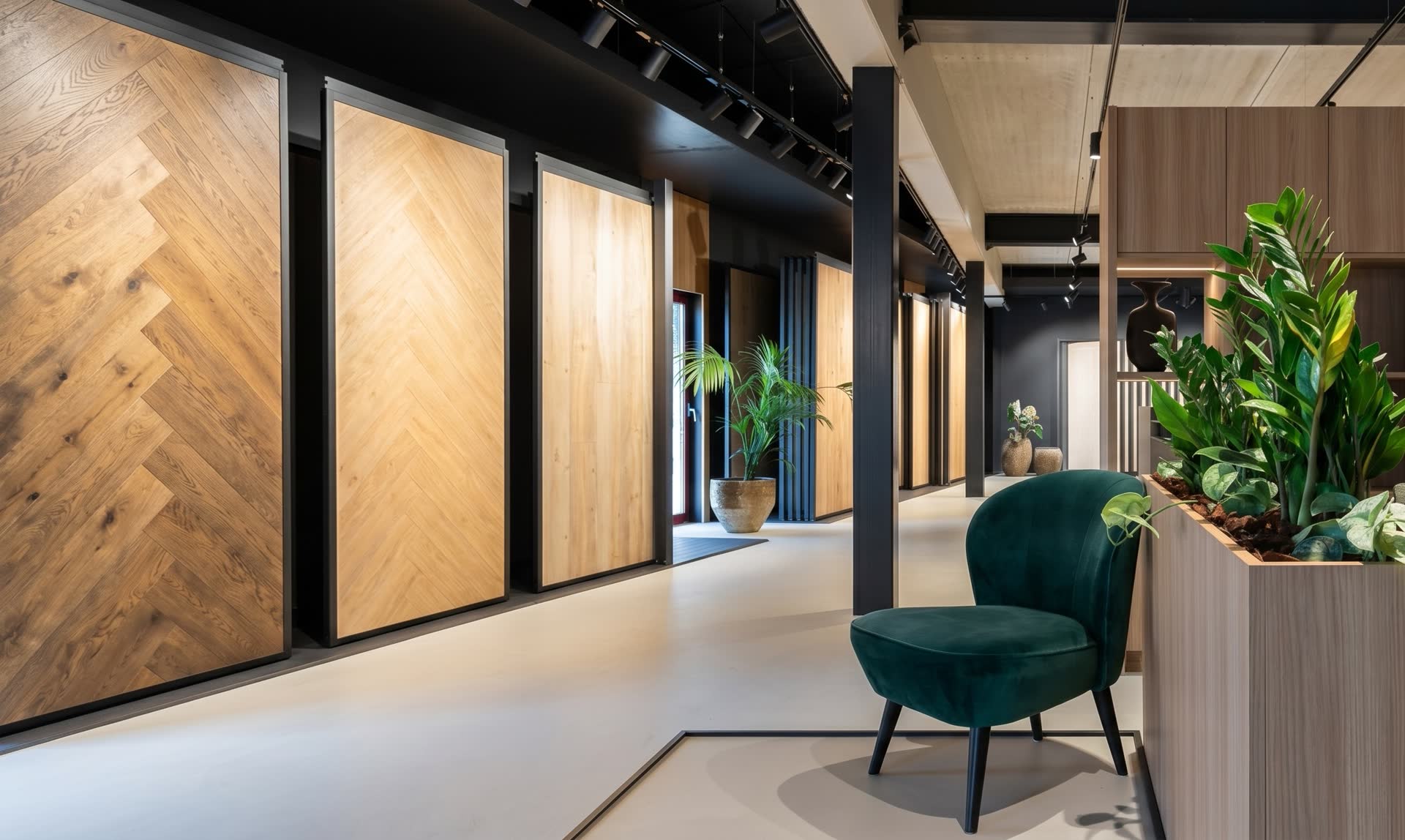 Showroom van Middag Vloeren