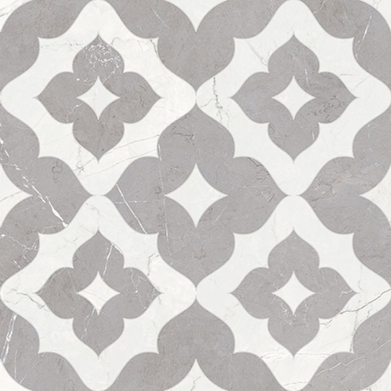 Moderne Witte Keuken met Houtlook Vloer