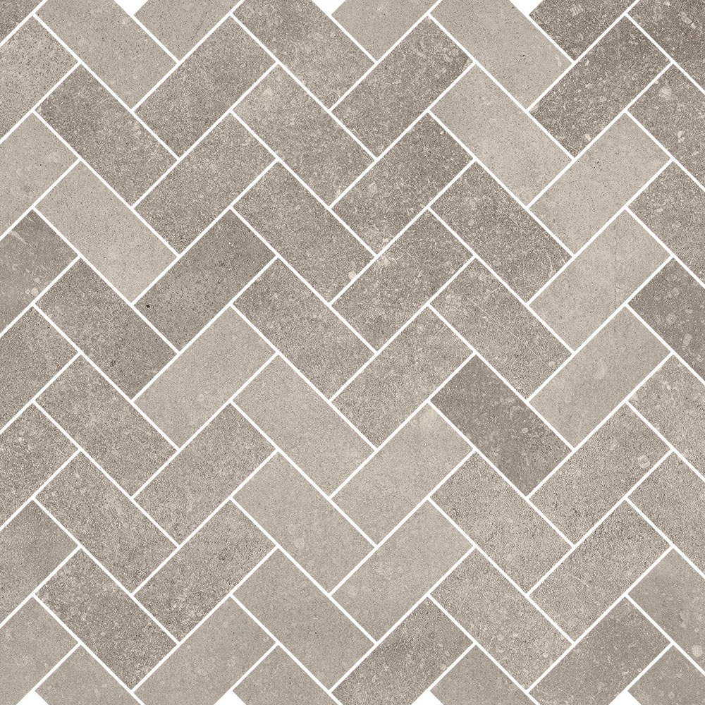 Pietra Limestone Taupe Herringbone