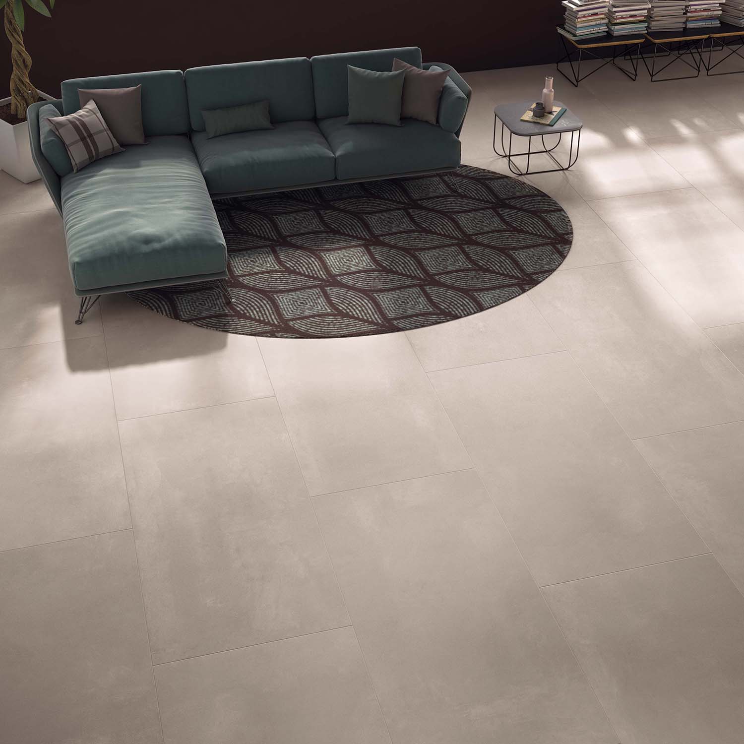 Ariana Concrea Plain Bone