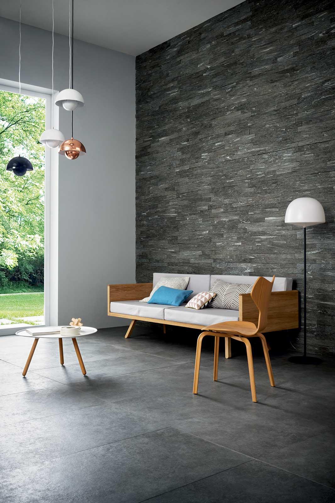 Marazzi Mystone Silverstone Nero