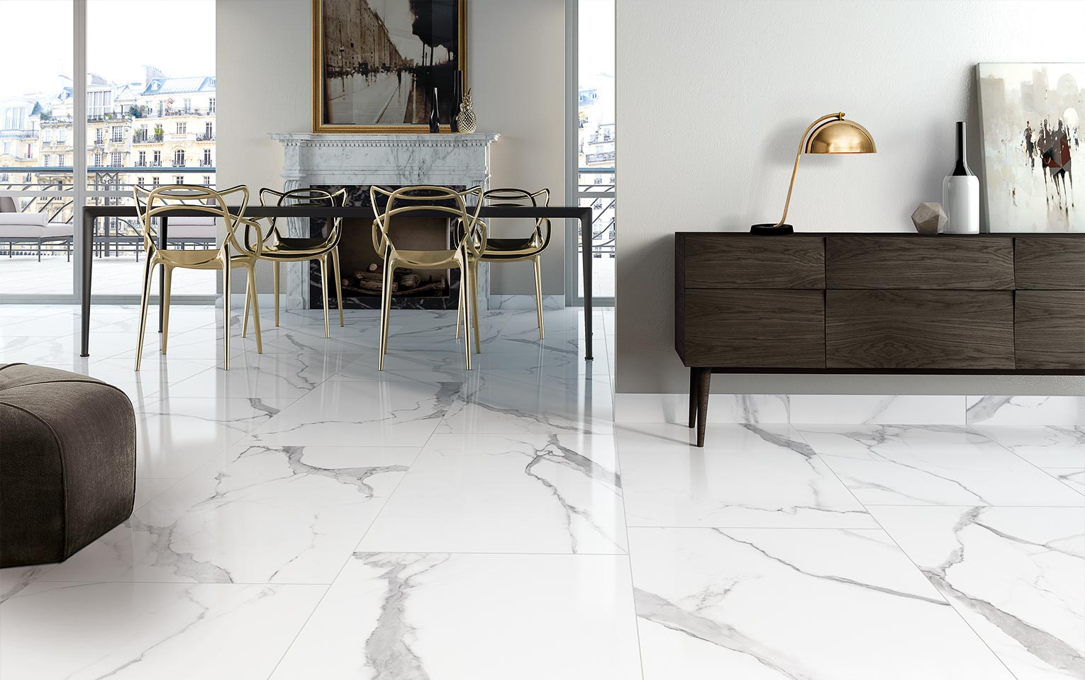 Cerdomus Statuario Bianco sfeerbeeld
