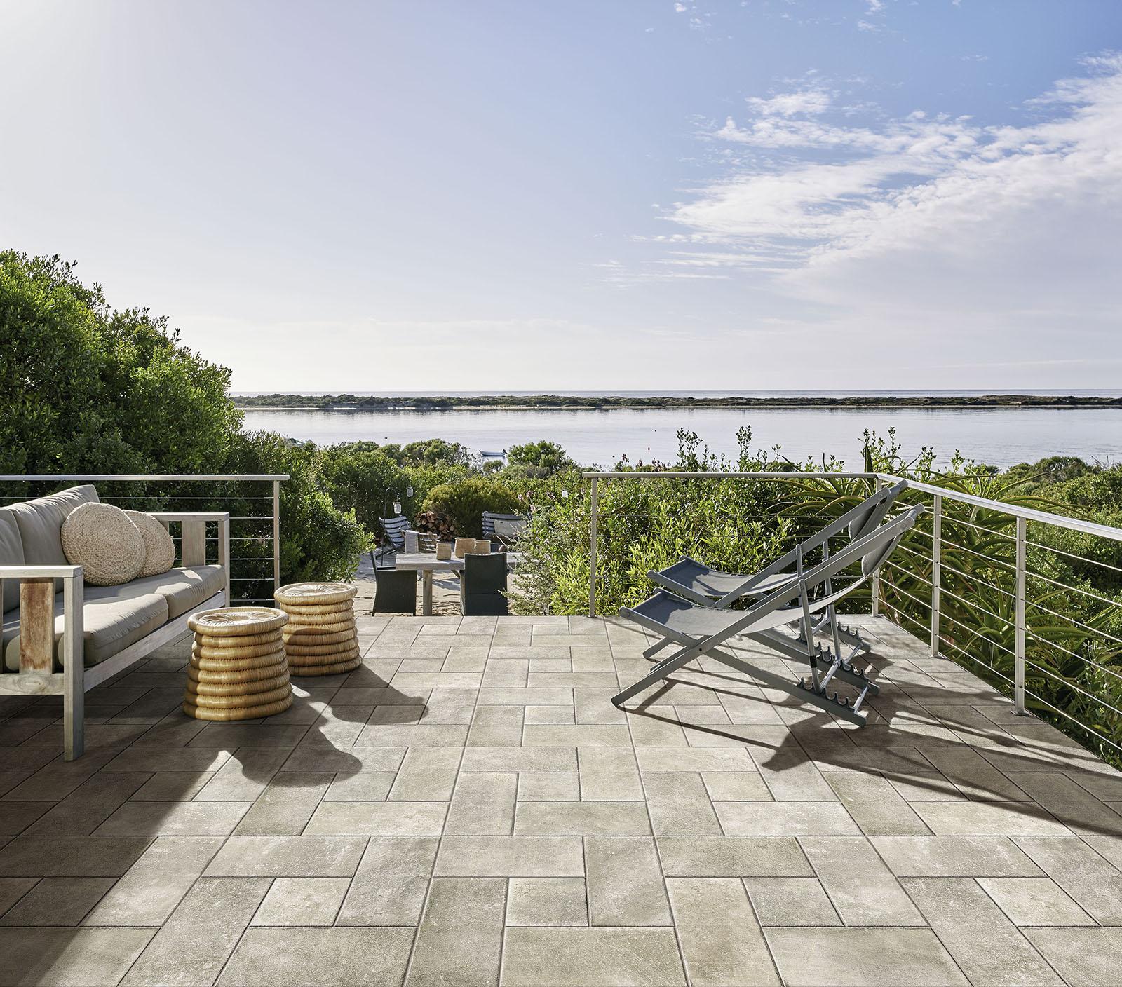 Marazzi Memo Borgogna Avorio