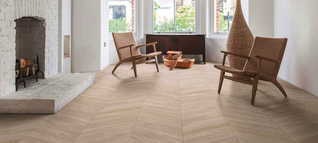 Ragno Woodchoice Chevron Coconut