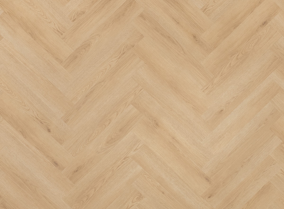 Floer Visgraat PVC – Natuur Eiken