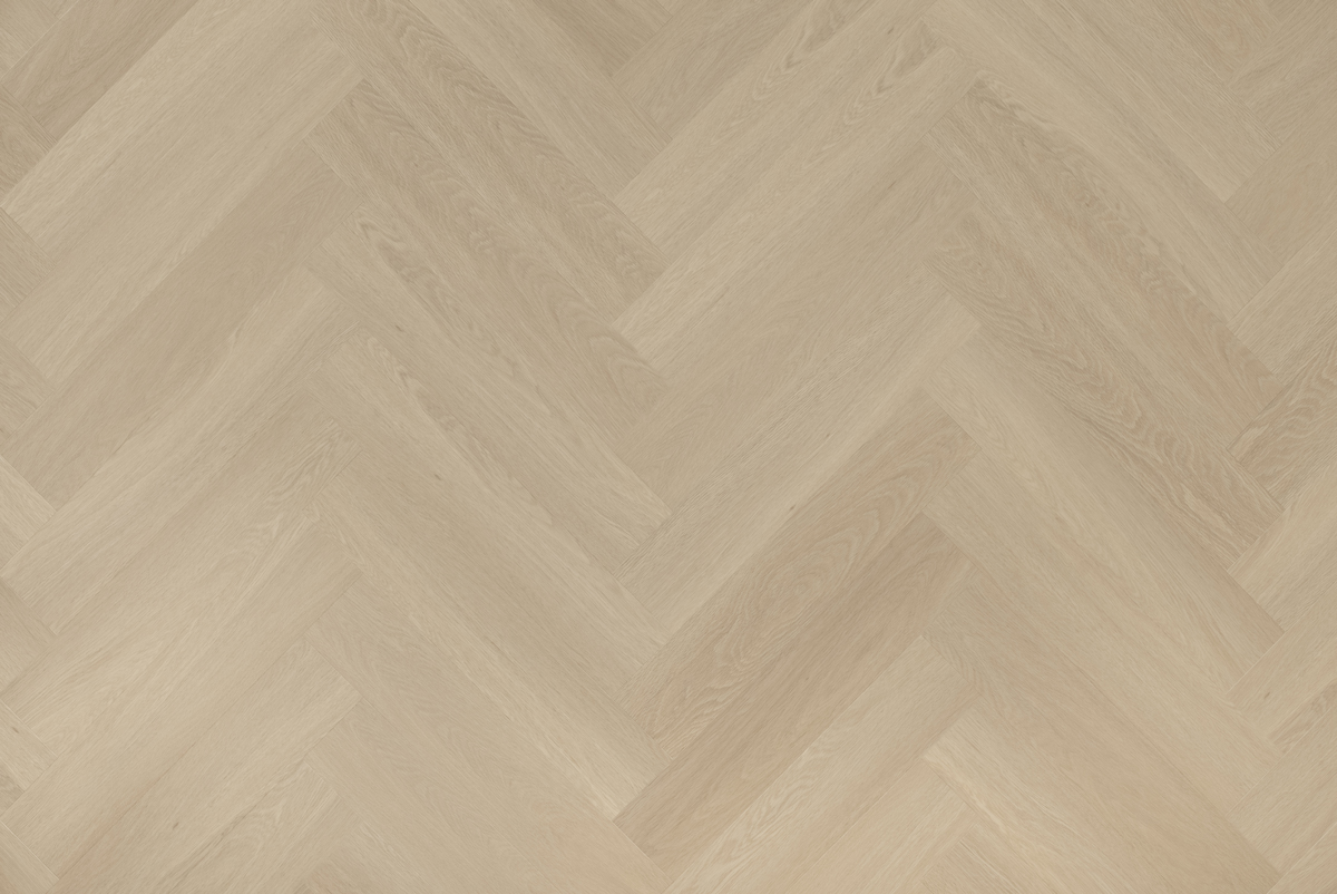 Floer Visgraat PVC – Beige Eiken