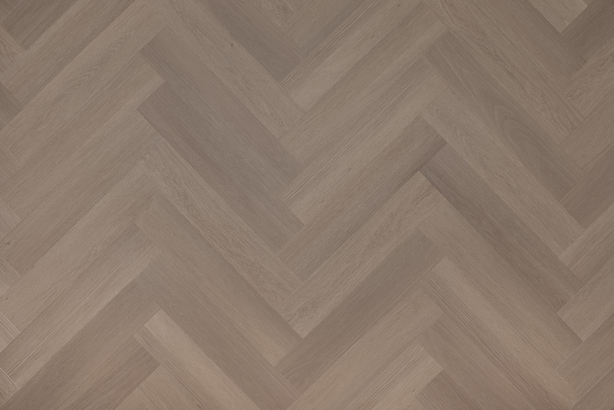 Floer Visgraat PVC – Greige Eiken