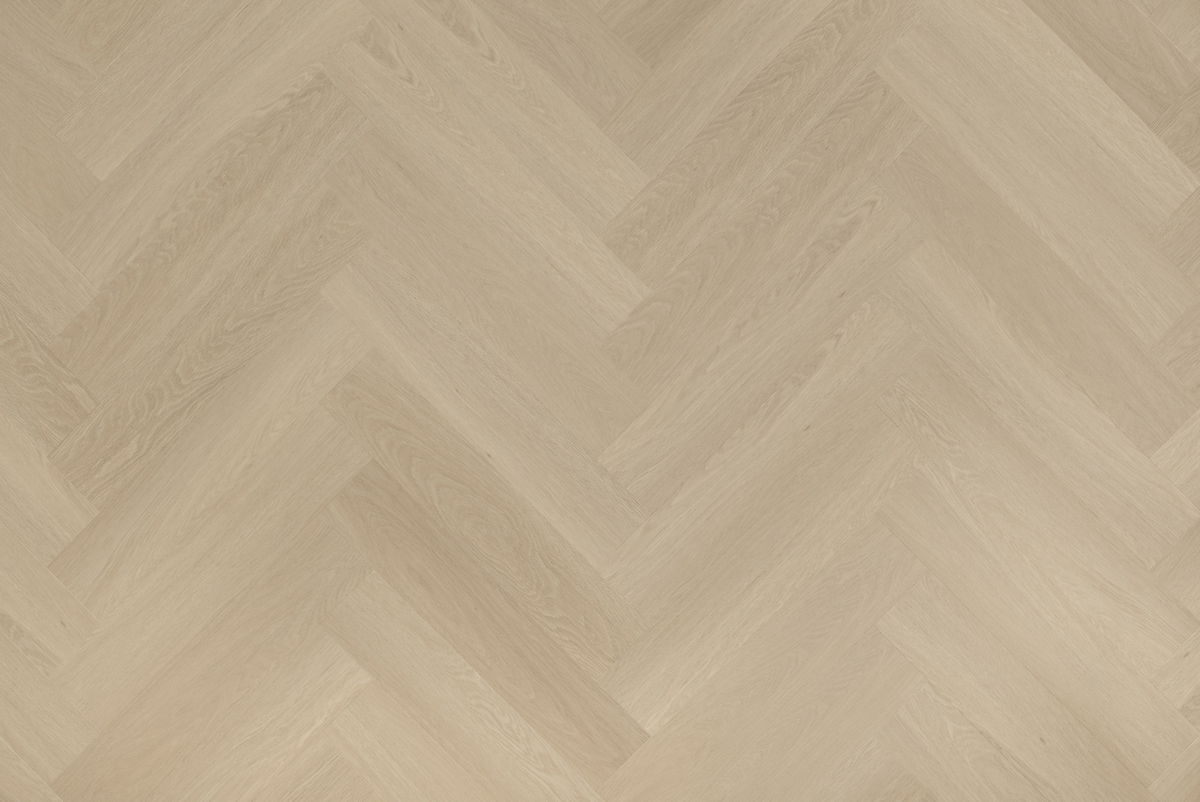 Floer Visgraat Click PVC – Beige Eiken