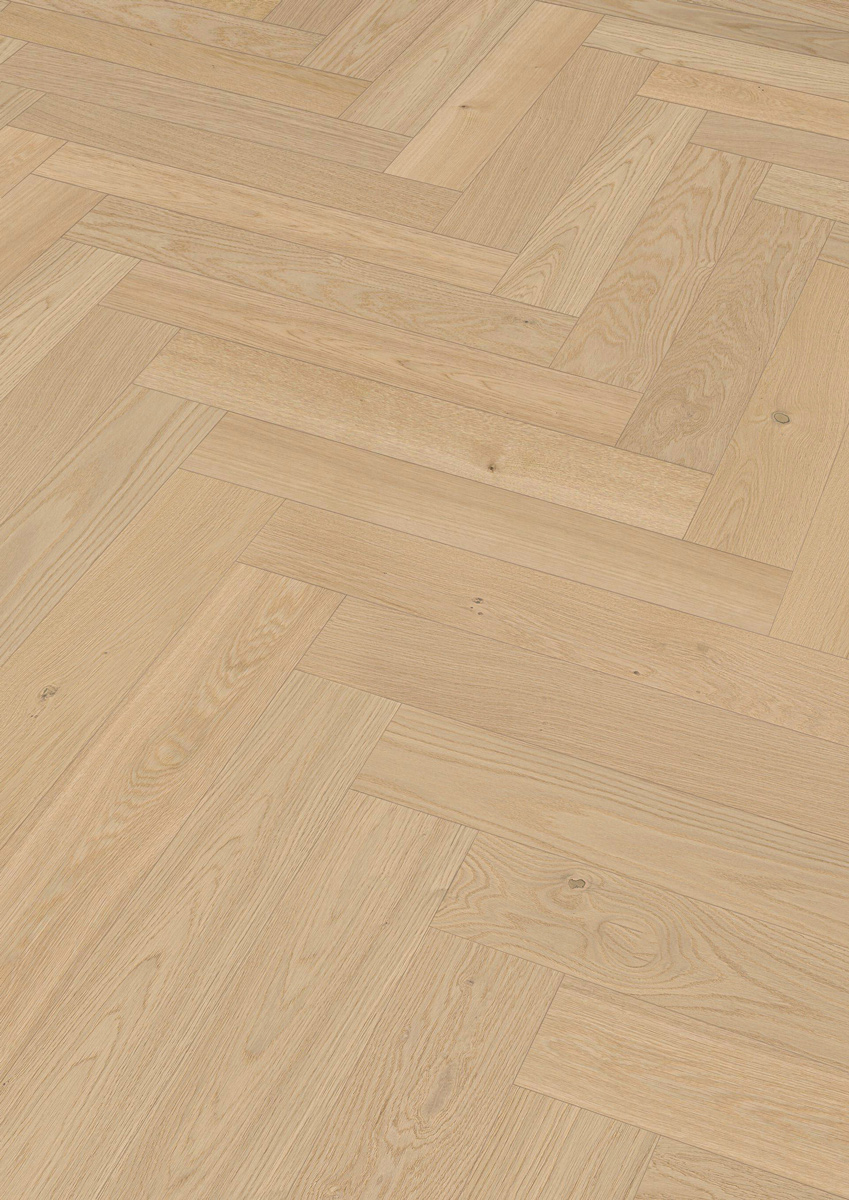 Floer Hybride Hout Visgraat – Crème Eiken (Uitlopend)