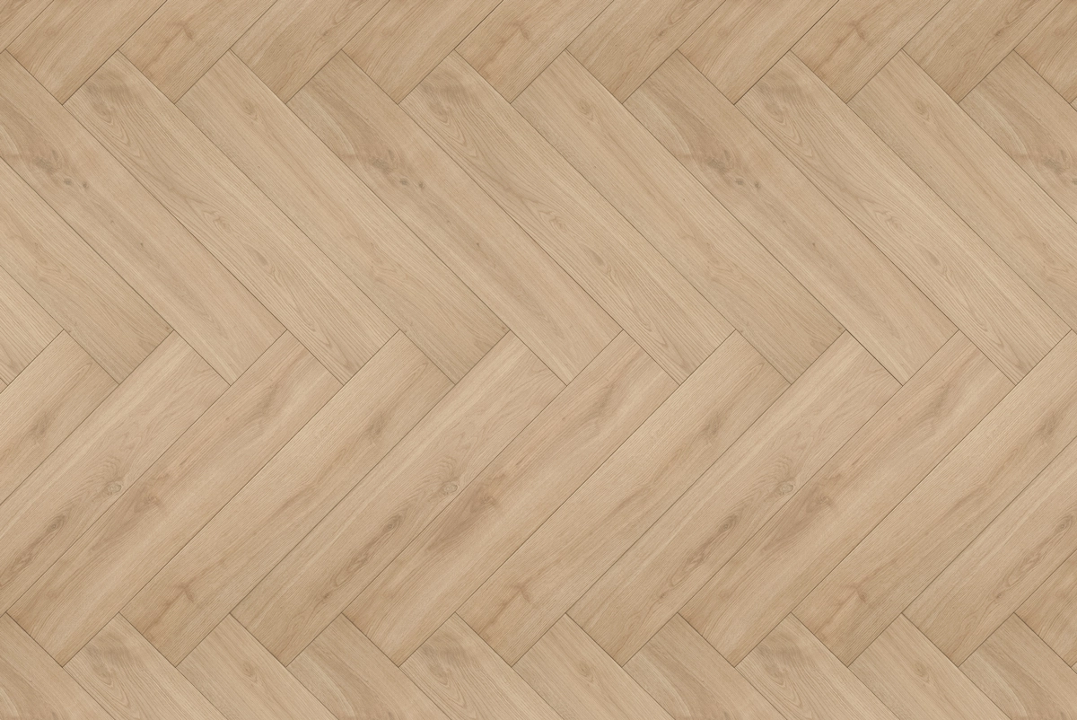 Floer Keramisch Parket Walvisgraat – Zandbruin Eiken