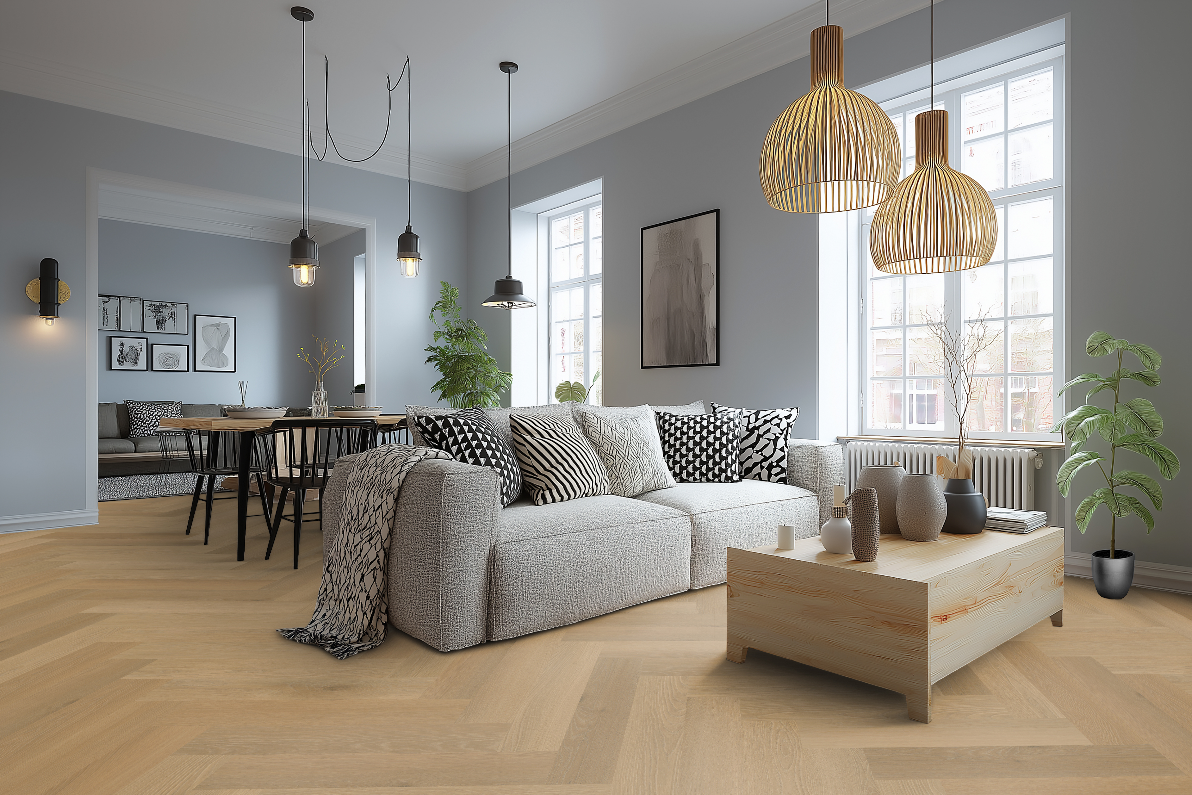 Borgo visgraat XL 32 | Rigid Click